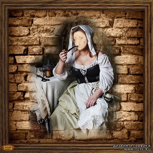 Серия " Хочу в картину ! " ( шаблон № 33 )