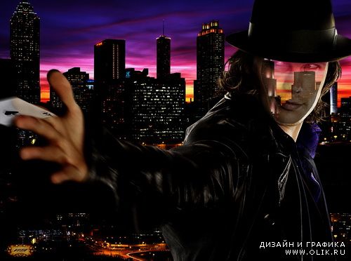 Мужской шаблон 2