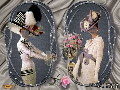 Шаблон " Ретро " 6