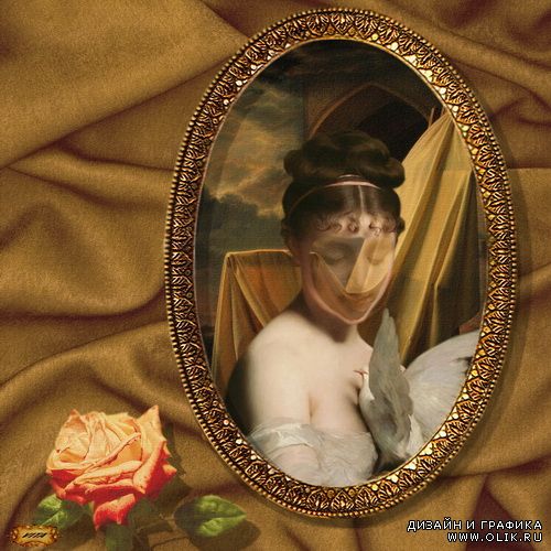 Серия " Хочу в картину ! " ( шаблон № 34 )