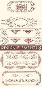 Vector clipart - Design elements 8