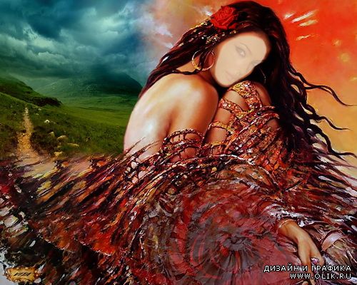 Шаблон " Карменсита "