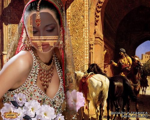 Шаблон " Восточные сказки " 11