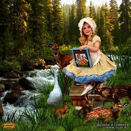 Детский шаблон 