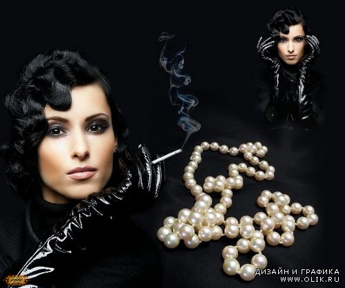 Шаблон для девушки 43