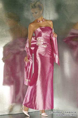 Женский шаблон для фотошоп