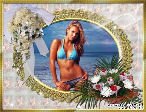 Рамка для фото - Золотая мечта