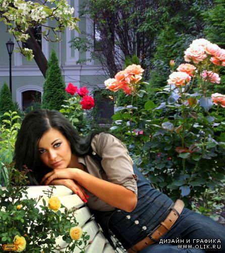 Шаблон для девушки 15