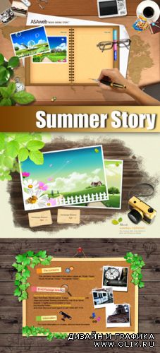 PSD Template - Summer Story