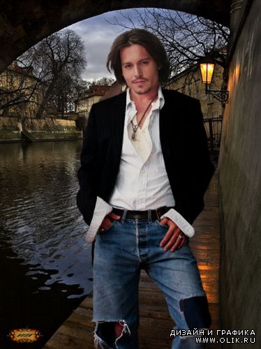 Мужской шаблон 3