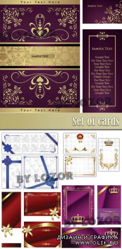 Set of cards
