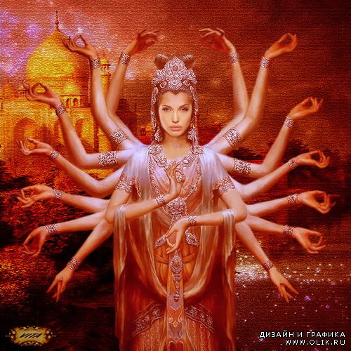 Шаблон " Восточные сказки " 17