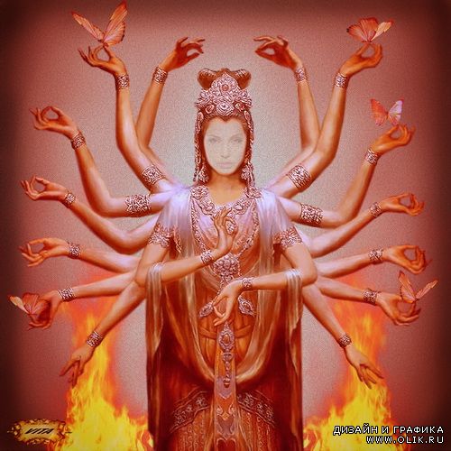 Шаблон " Восточные сказки " 17