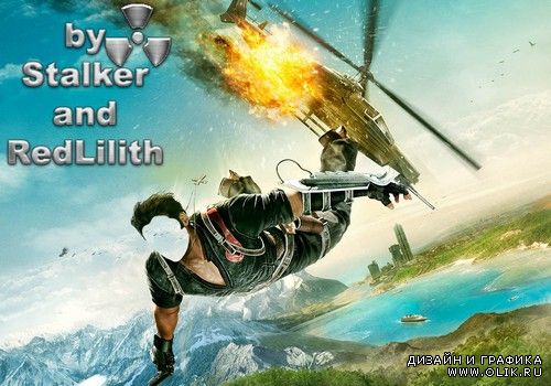 Шаблон для фотомонтажа - Спецагент