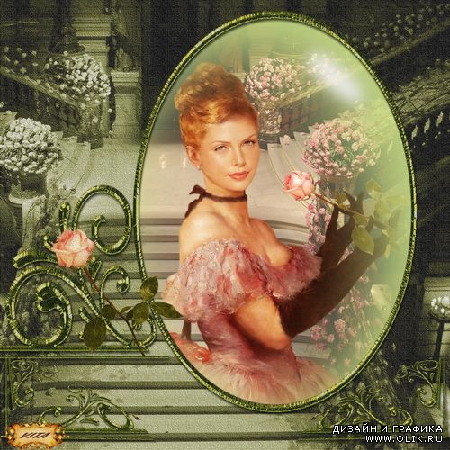 Шаблон " Акварельное ретро " 11