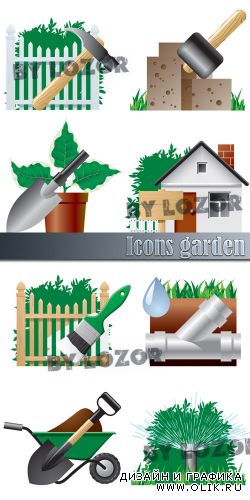 Icons garden