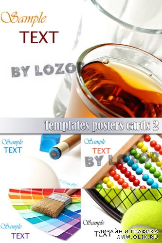 Templates posters cards 2