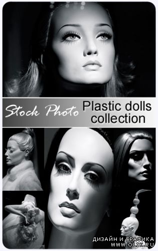 Plastic dolls collection