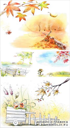 Осенние иллюстрации 2
