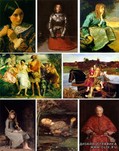 John Everett Millais-Джон Эверетт Миллес  (1829-1896)