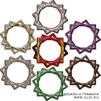 Вырезы-звезды для фото