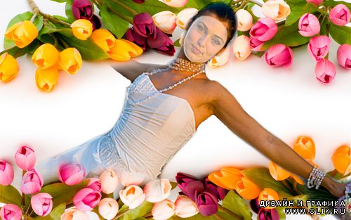 Невеста в цветах