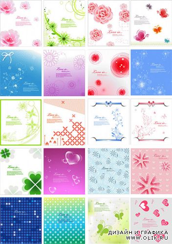Vector patterns set