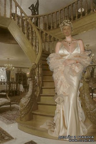 Женский шаблон для фотошоп