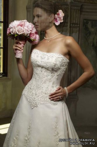 Женский шаблон для фотошоп