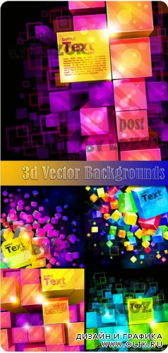 3d Vector Backgrounds