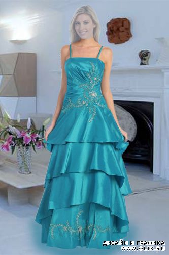 Женский шаблон для фотошоп