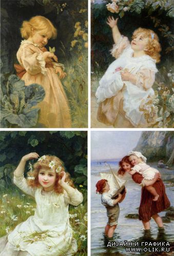 Классическая живопись. Frederick Morgan (1856-1927)
