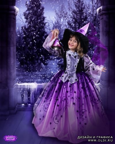 Детский шаблон - Колокольчик на счастье