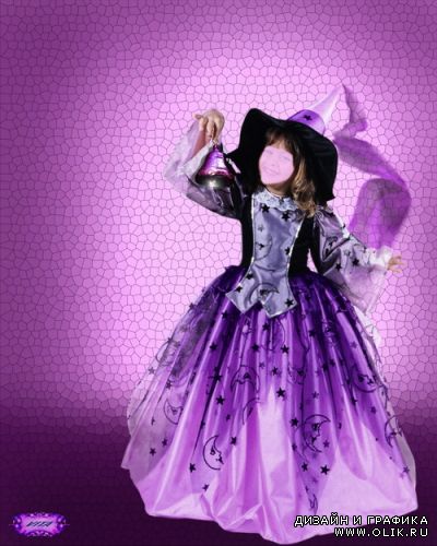 Детский шаблон - Колокольчик на счастье