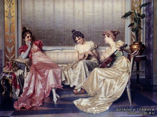 Классическая живопись. Vittorio Reggianini (1858-1938)