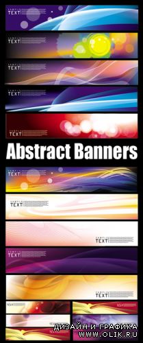 Abstract Banners Vector