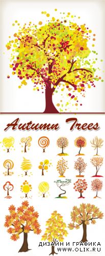 Autumn Trees Vector