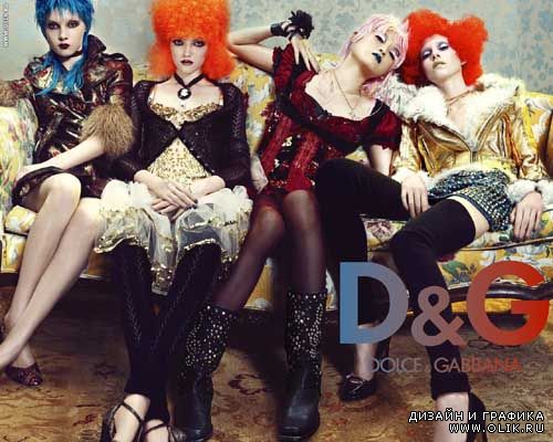 Супергламурная реклама Dolce&Gabbana