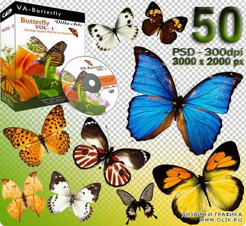 Villa-Arts Butterfly Vol.1