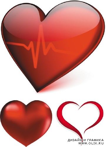 Hearts vector