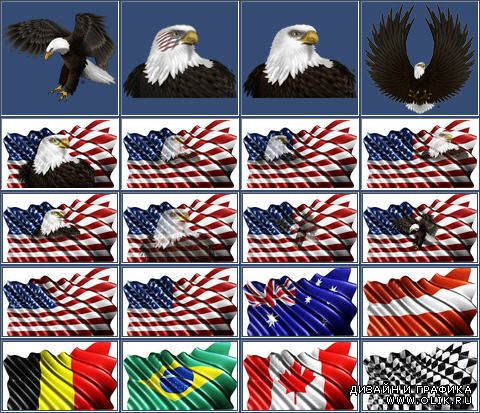Aurora Graphics - Digital Flags