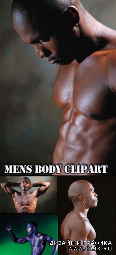 Mens body clipart