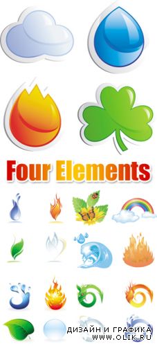 Four Elements Vector