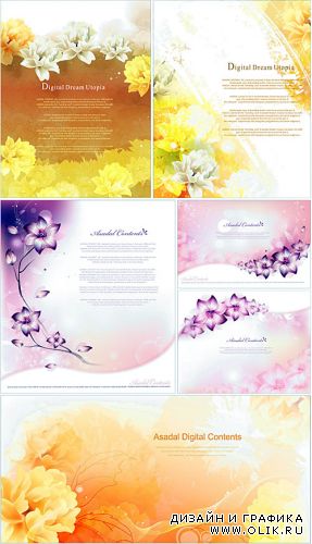 Flower backgrounds 2