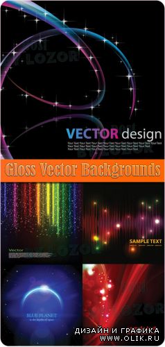 Gloss Vector Backgrounds