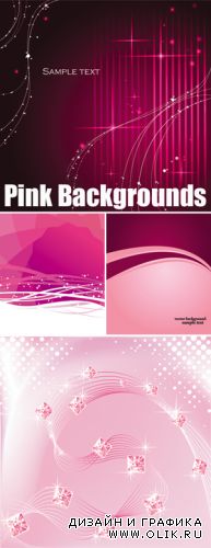 Pink Backgrounds Vector