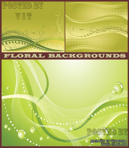 Floral Backgrounds 011
