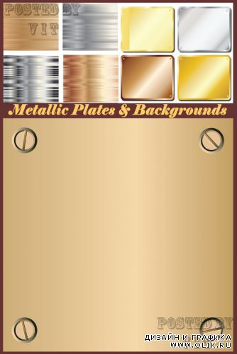 Metall Plates 9
