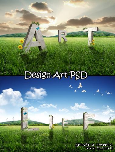 Design Art Nature PSD