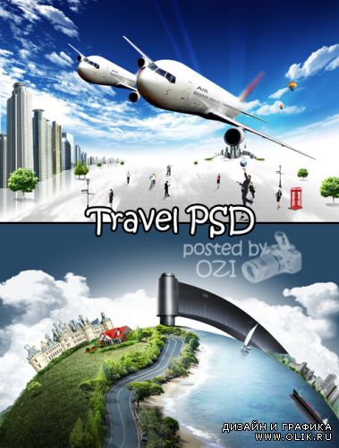 Travel PSD